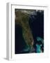 Satellite View of Florida-null-Framed Photographic Print