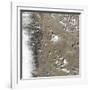 Satellite View of Fort Collins, Colorado-null-Framed Photographic Print