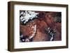 Satellite view of Grand Canyon, Arizona, USA-null-Framed Photographic Print