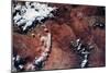 Satellite view of Grand Canyon, Arizona, USA-null-Mounted Photographic Print