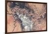 Satellite view of Grand Canyon, Arizona, USA-null-Framed Photographic Print