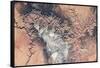 Satellite view of Grand Canyon, Arizona, USA-null-Framed Stretched Canvas