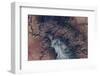 Satellite view of Grand Canyon, Arizona, USA-null-Framed Photographic Print