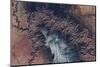 Satellite view of Grand Canyon, Arizona, USA-null-Mounted Photographic Print