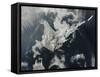 Satellite View of Hokkaido Island, Japan-null-Framed Stretched Canvas