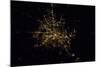 Satellite view of Houston, Texas, USA-null-Mounted Photographic Print