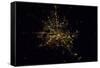 Satellite view of Houston, Texas, USA-null-Framed Stretched Canvas