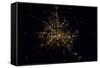 Satellite view of Houston, Texas, USA-null-Framed Stretched Canvas