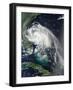 Satellite View of Hurricane Arthur-null-Framed Photographic Print