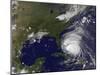 Satellite View of Hurricane Irene-Stocktrek Images-Mounted Photographic Print