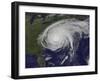 Satellite View of Hurricane Irene-Stocktrek Images-Framed Photographic Print