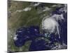 Satellite View of Hurricane Irene-Stocktrek Images-Mounted Photographic Print