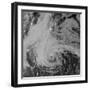 Satellite View of Hurricane Sandy at Night-Stocktrek Images-Framed Photographic Print