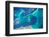 Satellite view of islands of Bahamas-null-Framed Photographic Print