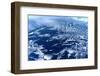 Satellite view of islands of Cape Verde-null-Framed Photographic Print