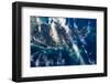 Satellite view of islands of New Zealand-null-Framed Photographic Print