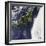 Satellite View of Japan-null-Framed Photographic Print