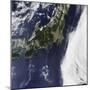 Satellite View of Japan-null-Mounted Photographic Print