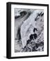 Satellite View of Kamchatka Peninsula, Eastern Russia-Stocktrek Images-Framed Photographic Print