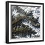 Satellite View of Krasnaya Polyana, Russia-null-Framed Photographic Print