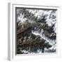 Satellite View of Krasnaya Polyana, Russia-null-Framed Photographic Print