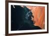 Satellite view of landscape, Michigan, USA-null-Framed Photographic Print