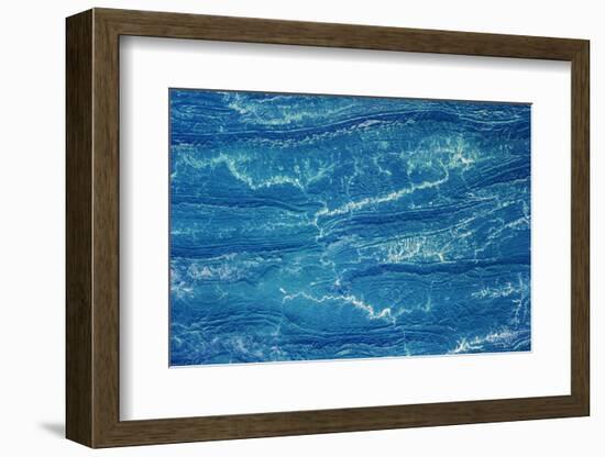 Satellite view of landscape near Santa Cruz, Bolivia-null-Framed Photographic Print