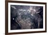 Satellite view of Las Vegas, Nevada, USA-null-Framed Photographic Print