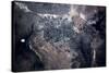 Satellite view of Las Vegas, Nevada, USA-null-Stretched Canvas