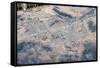 Satellite view of Las Vegas, Nevada, USA-null-Framed Stretched Canvas