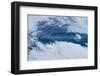 Satellite view of Long Island, New York State, USA-null-Framed Photographic Print