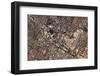 Satellite view of McCarran International Airport and surrounding area, Las Vegas, Nevada, USA-null-Framed Photographic Print