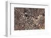 Satellite view of McCarran International Airport and surrounding area, Las Vegas, Nevada, USA-null-Framed Photographic Print