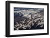 Satellite view of mountain range, The Himalayas, Punjab, Pakistan-null-Framed Premium Photographic Print