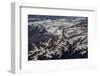 Satellite view of mountain range, The Himalayas, Punjab, Pakistan-null-Framed Premium Photographic Print