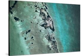 Satellite view of Naval Air Station, Key West, Florida, USA-null-Stretched Canvas