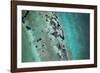 Satellite view of Naval Air Station, Key West, Florida, USA-null-Framed Photographic Print