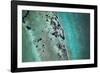 Satellite view of Naval Air Station, Key West, Florida, USA-null-Framed Photographic Print