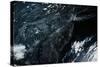 Satellite view of New Jersey, USA-null-Stretched Canvas