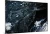 Satellite view of New Jersey, USA-null-Mounted Photographic Print