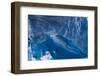 Satellite view of New York, USA, North America-null-Framed Photographic Print