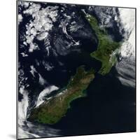 Satellite View of New Zealand-Stocktrek Images-Mounted Photographic Print