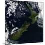 Satellite View of New Zealand-Stocktrek Images-Mounted Photographic Print