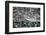 Satellite view of Niagara Falls, New York-Ontario, USA-Canada-null-Framed Photographic Print