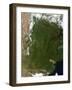 Satellite View of Northern Argentina-null-Framed Photographic Print