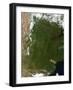 Satellite View of Northern Argentina-null-Framed Photographic Print