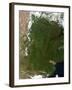 Satellite View of Northern Argentina-null-Framed Photographic Print