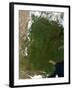 Satellite View of Northern Argentina-null-Framed Photographic Print