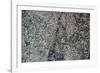 Satellite view of Oklahoma City, Oklahoma, USA-null-Framed Photographic Print