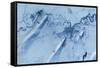 Satellite view of Pavlodar Province, Kazakhstan-null-Framed Stretched Canvas